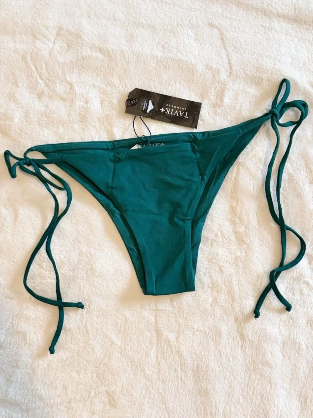 NWT Tavik Jax Swim Bottom in Storm Green - Size: Small